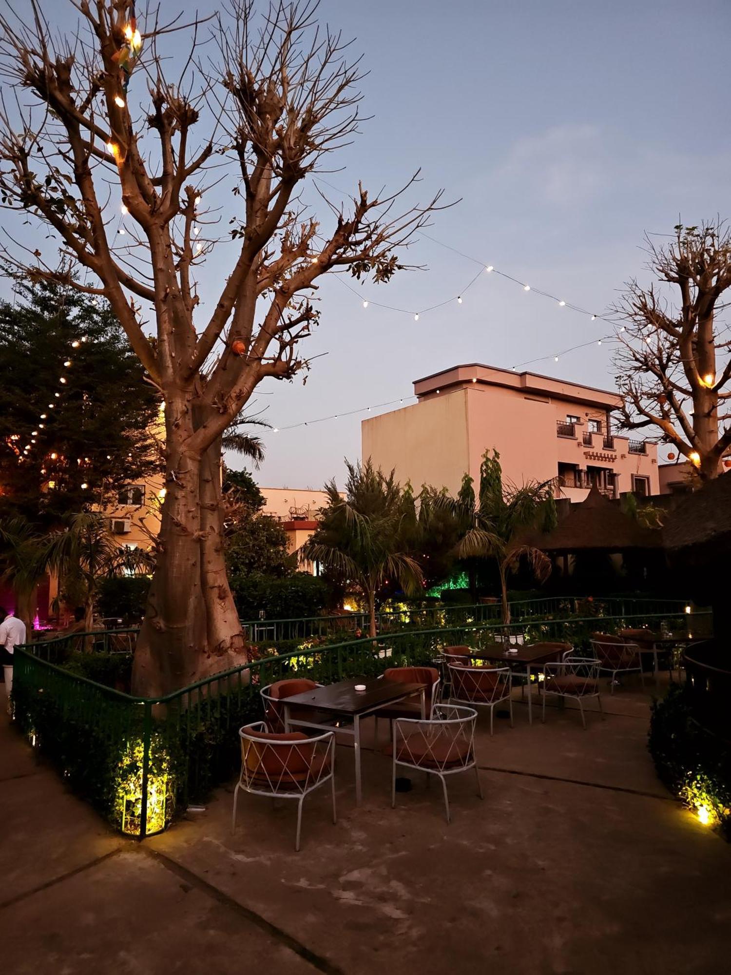 Le Baobab Hotell Bamako Eksteriør bilde